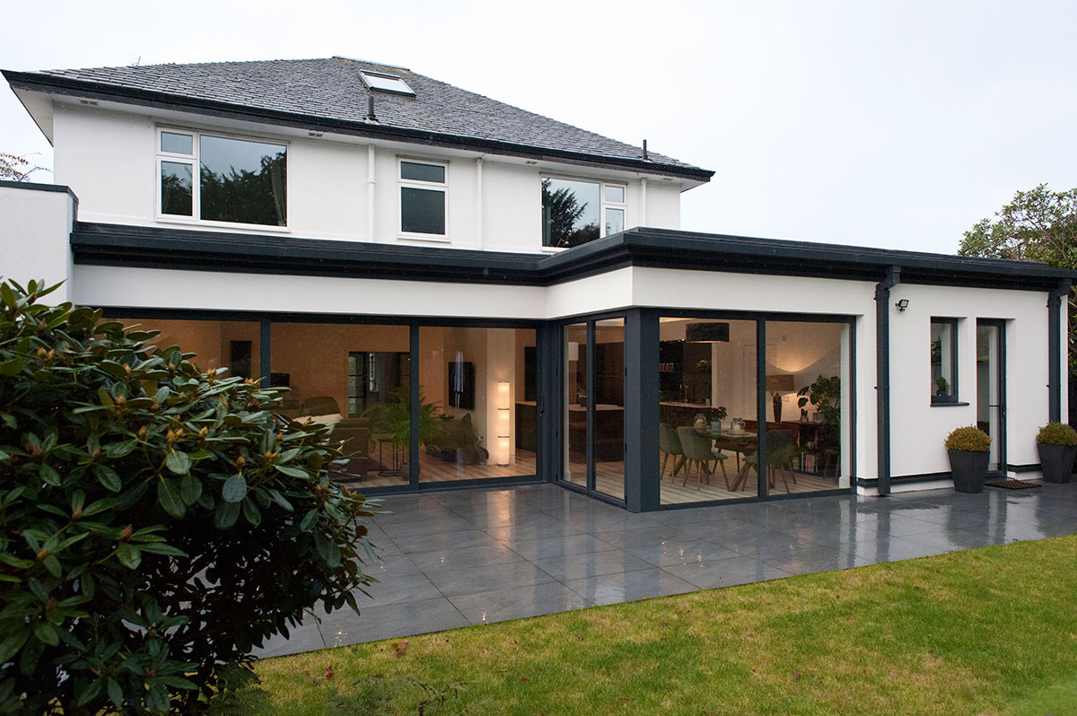 Langtree house extension - Rear of property